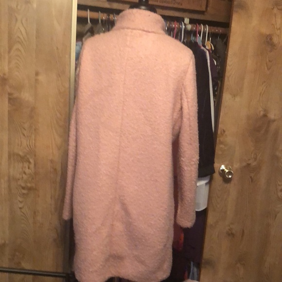 Pretty Pink Fuzzy Old Navy Women’s Jacket 🧥 Size Large Made In Vietnam - Picture 3 of 16